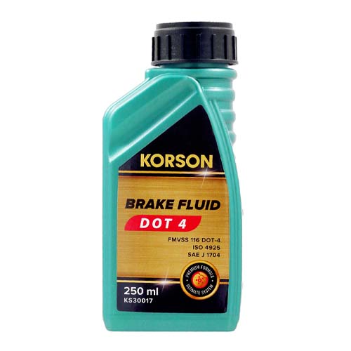 Жидкость тормозная KORSON DOT-4 250 мл KS30017, 